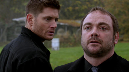 Dean is surprised the Crowley looks scared. Dean is surprised the Crowley looks scared.